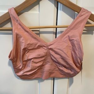 Shelf bra from Shapermint, peach, Large (approximately 36 C/B)
